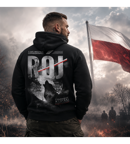 Bluza z kapturem  RÓJ